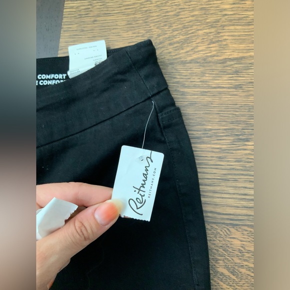 REITMANS Black Skinny High Rise Regular Original Comfort Jeggings Size 28 NEW - Picture 12 of 16